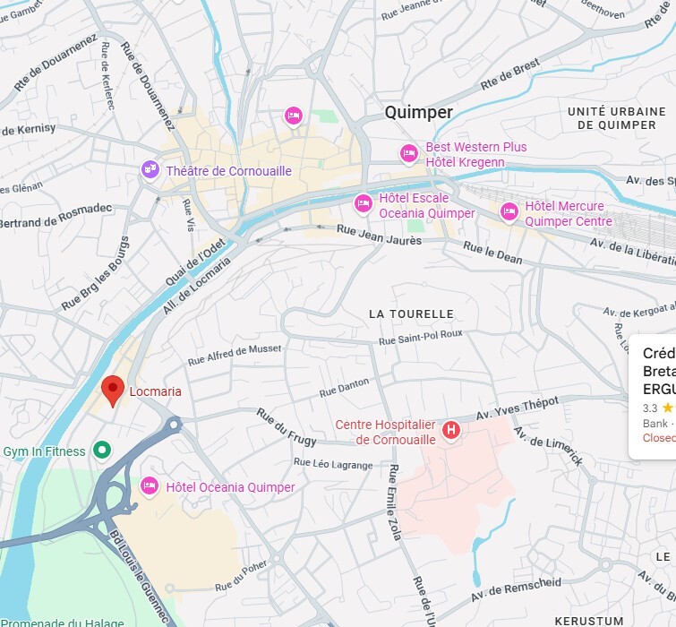 Quimper Locmaria France