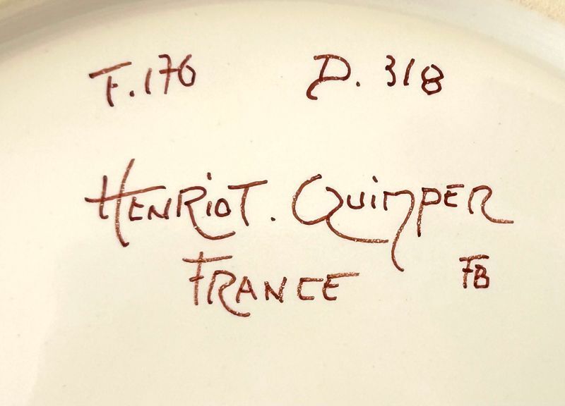 Henriot Quimper Mark